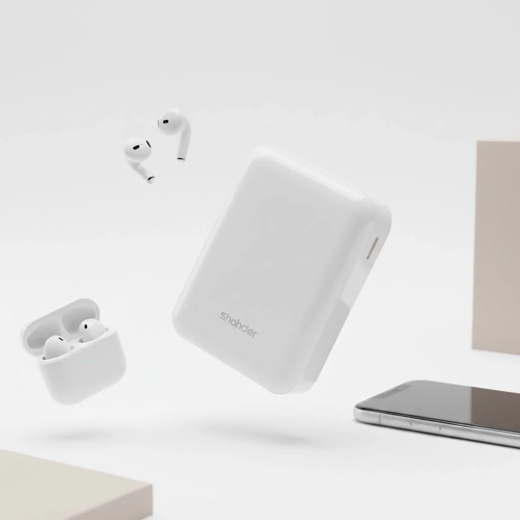 Samsung phone charging wirelessly on a sleek pad