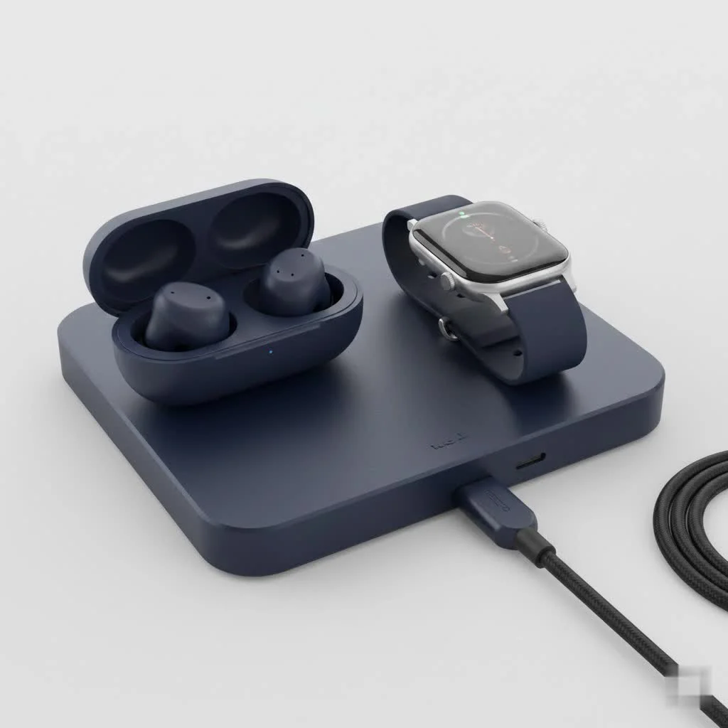 Beats wireless headphones charging cable and case