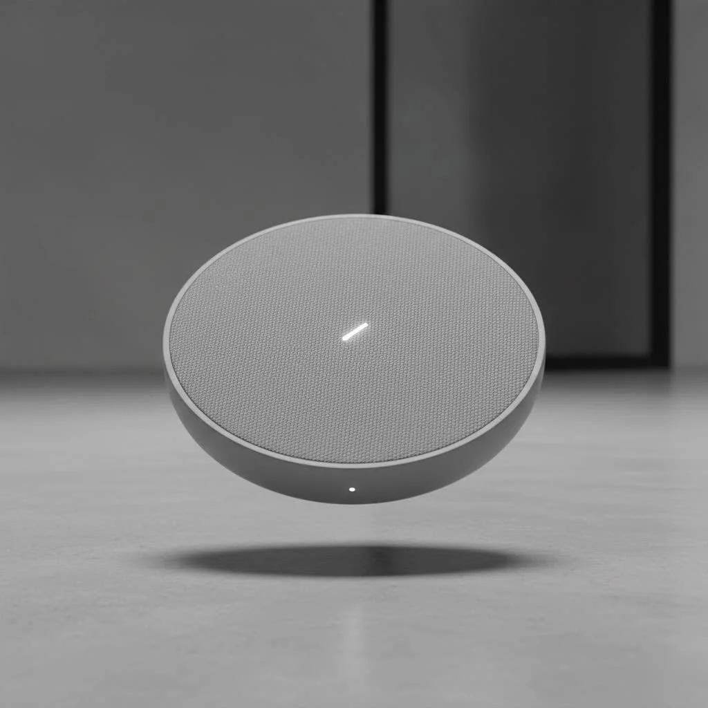 Wireless charging pad with a smartphone on it