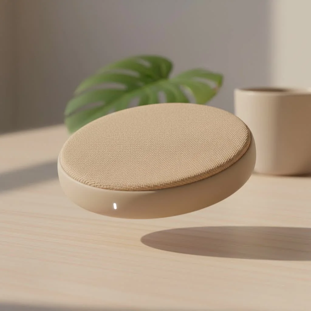 CVS wireless charger on a counter