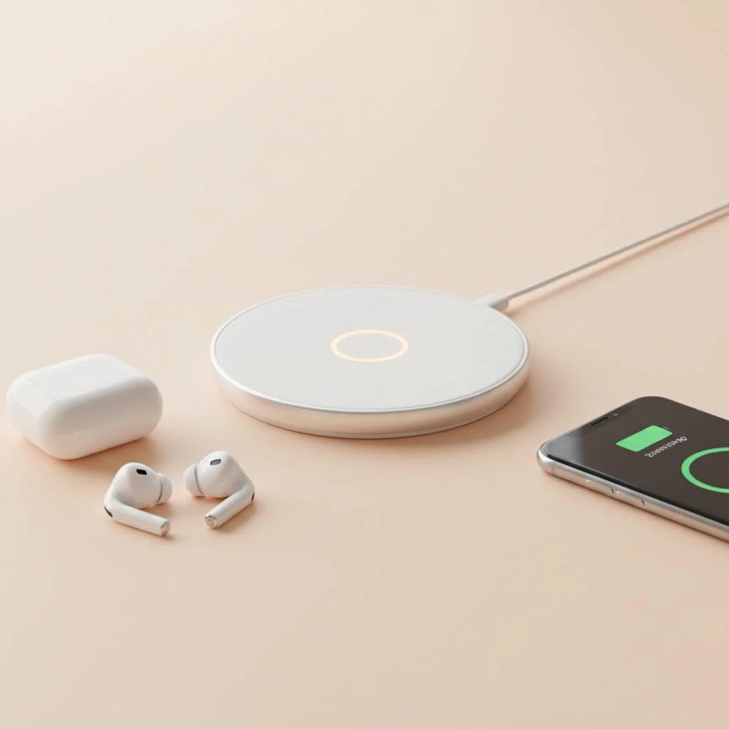 Verizon wireless charging pad with a smartphone
